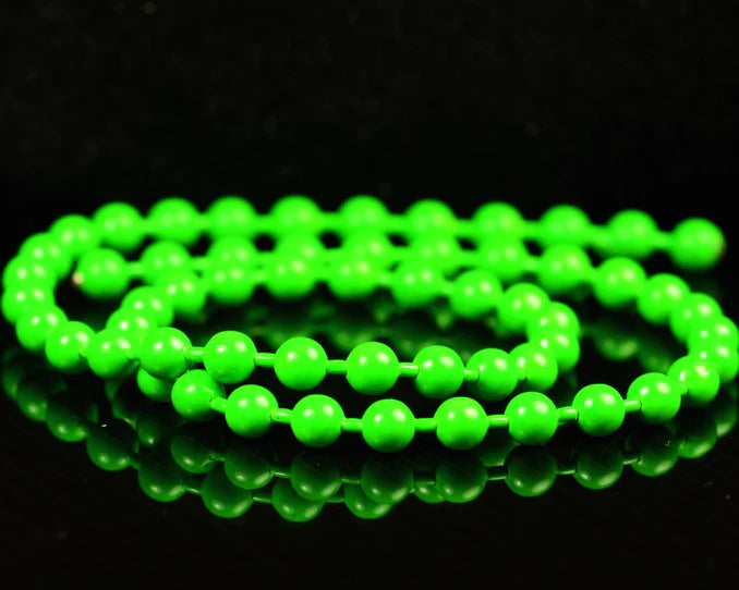Hareline Bead Chain Eyes Fluorescent