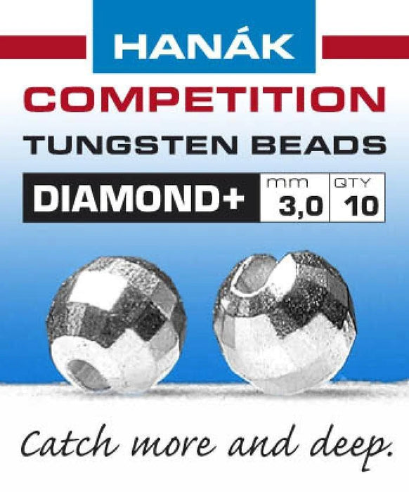 Hanak Competition Slotted Tungsten Diamond+ Beads