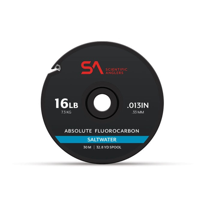 Absolute Fluorocarbon Saltwater Tippet 30M--Scientific Anglers