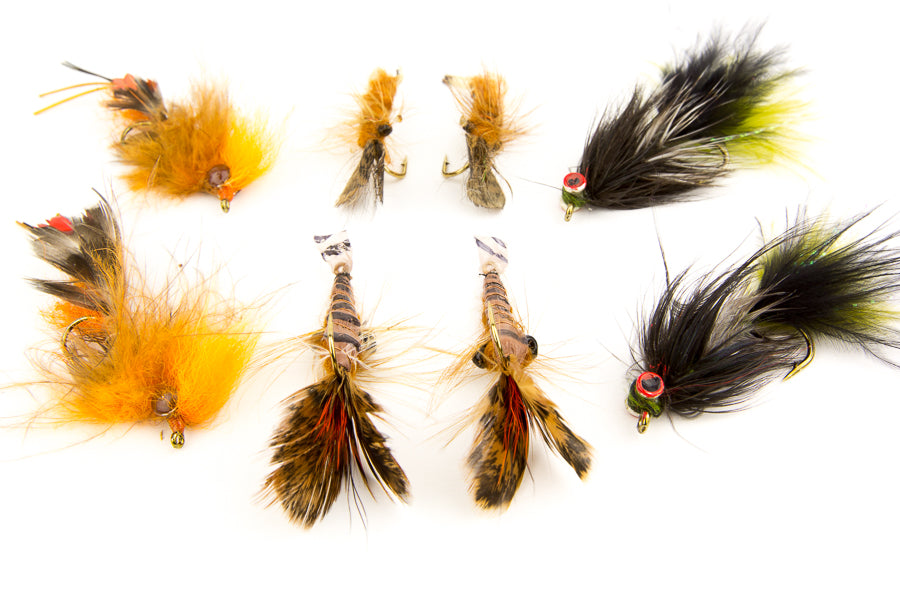 Crawdad, Crawfish, Crayfish Assortment--24 Flies #19