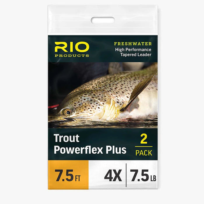 Rio Powerflex Plus Leader 9'--2 Pack