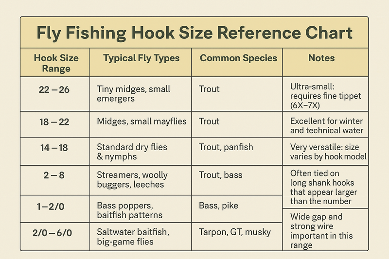 Understanding Hook Sizes in Fly Fishing: A Beginner's Guide Big Y Fly Co Understanding Hook Sizes in Fly Fishing: A Beginner's Guide Big Y Fly Co