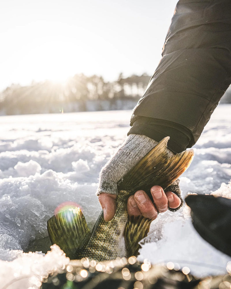 Simms Wool Half Finger Gloves