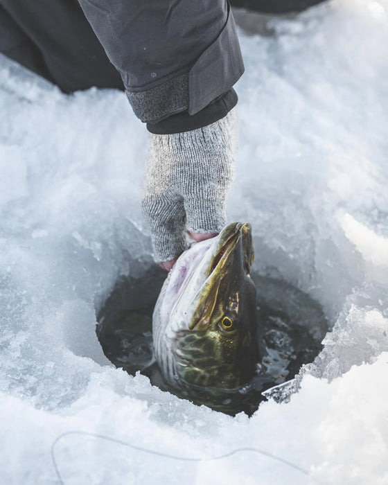 Simms Wool Half Finger Gloves