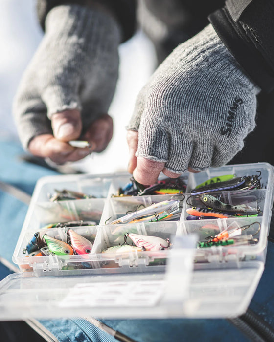 Simms Wool Half Finger Gloves