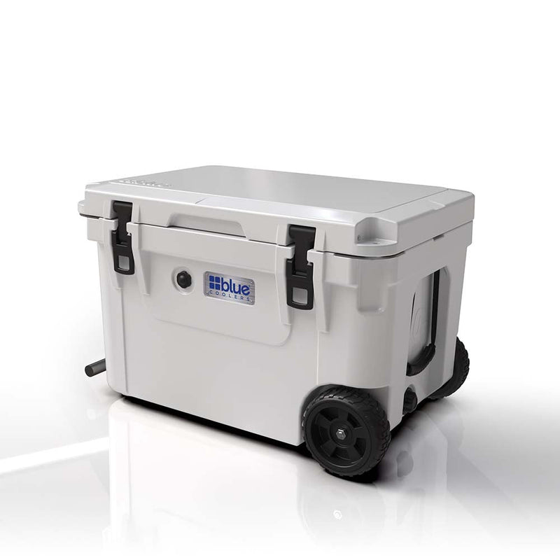 Blue Coolers - 60 Quart Ice Vault Roto-Molded Cooler with Wheels