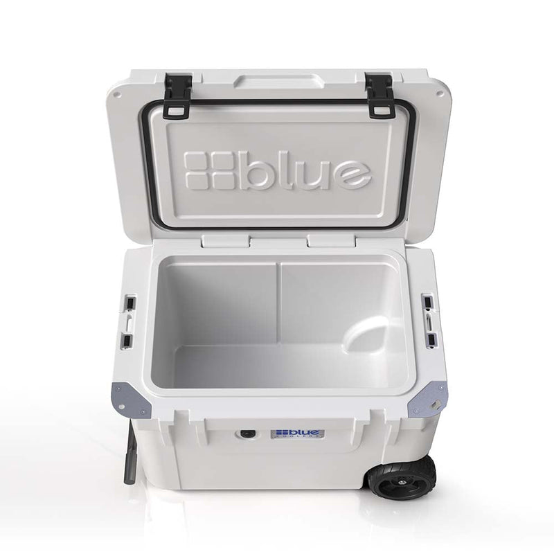 Blue Coolers - 60 Quart Ice Vault Roto-Molded Cooler with Wheels
