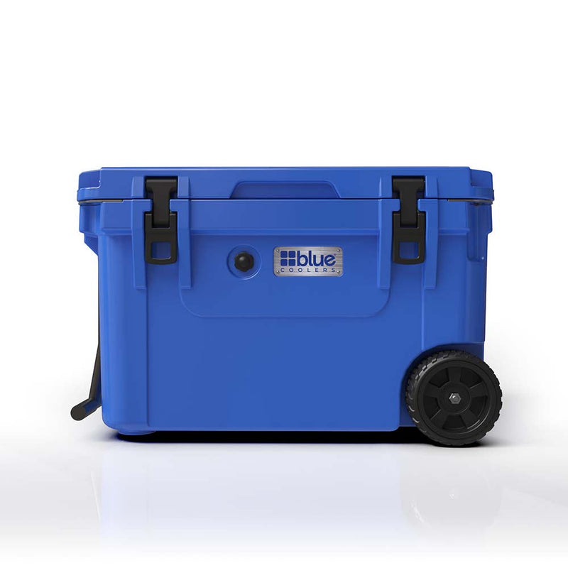 Blue Coolers - 60 Quart Ice Vault Roto-Molded Cooler with Wheels