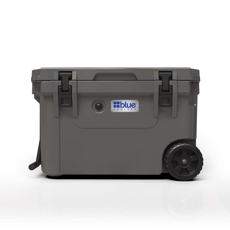 Blue Coolers - 60 Quart Ice Vault Roto-Molded Cooler with Wheels