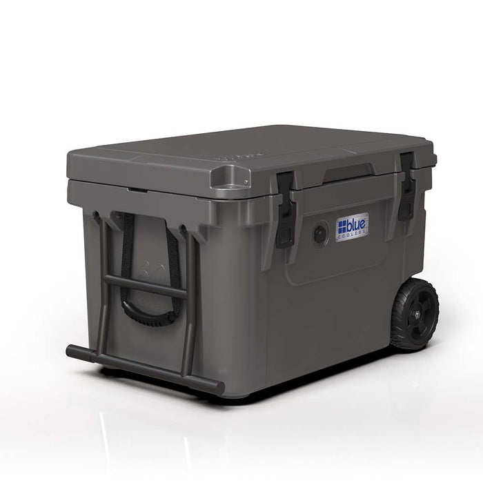 Blue Coolers - 60 Quart Ice Vault Roto-Molded Cooler with Wheels