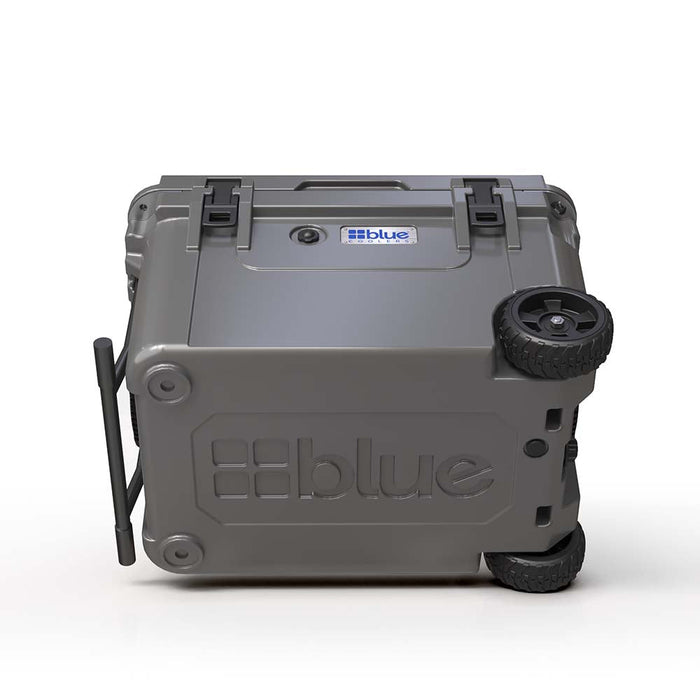 Blue Coolers - 60 Quart Ice Vault Roto-Molded Cooler with Wheels