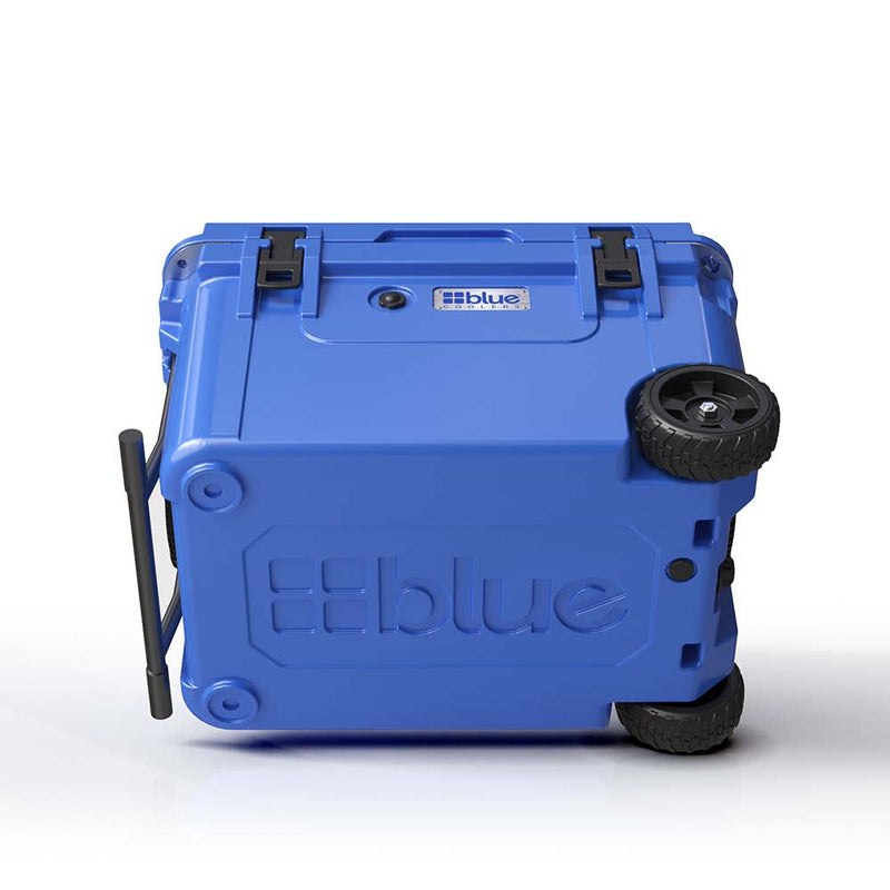 Blue Coolers - 60 Quart Ice Vault Roto-Molded Cooler with Wheels
