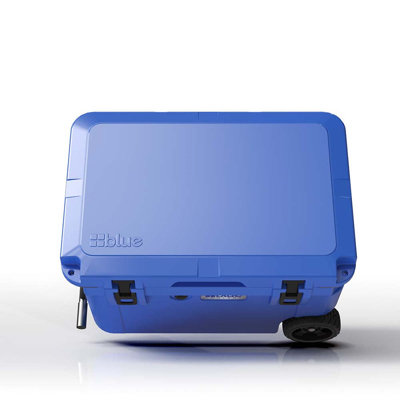 Blue Coolers - 60 Quart Ice Vault Roto-Molded Cooler with Wheels