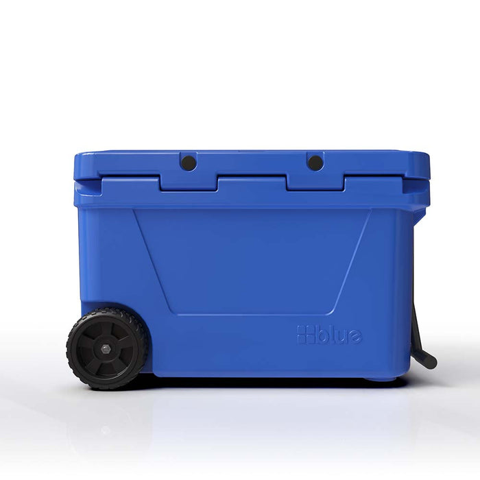 Blue Coolers - 60 Quart Ice Vault Roto-Molded Cooler with Wheels