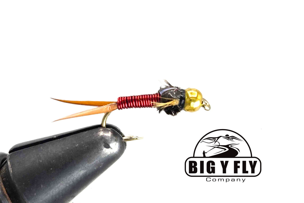 copper fly fishing rod Beadhead Copper John-Best Selling Trout Flies-BigYFlyCo.com — Big Y Fly Co
