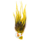 Coq De Leon UV2 Perdigon Fire Tail Feathers--Hareline