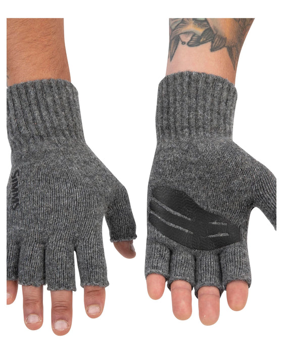 Simms Wool Half Finger Gloves