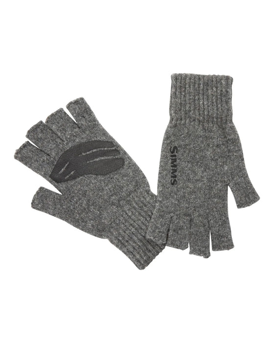 Simms Wool Half Finger Gloves