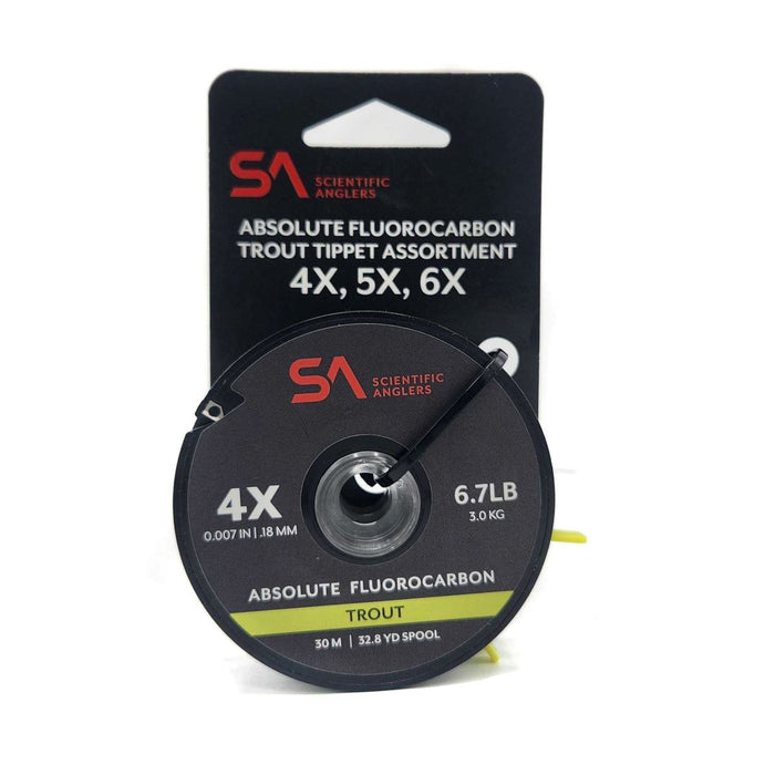 Absolute Fluorocarbon Tippet Assortment--Scientific Anglers