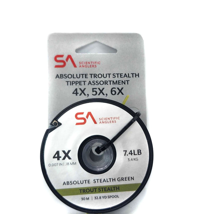 Absolute Trout Stealth Tippet Assortment - Scientific Anglers
