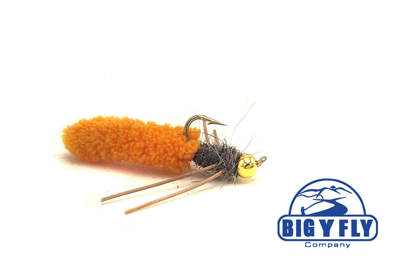 Mop Fly Rubber Legs - Beadhead