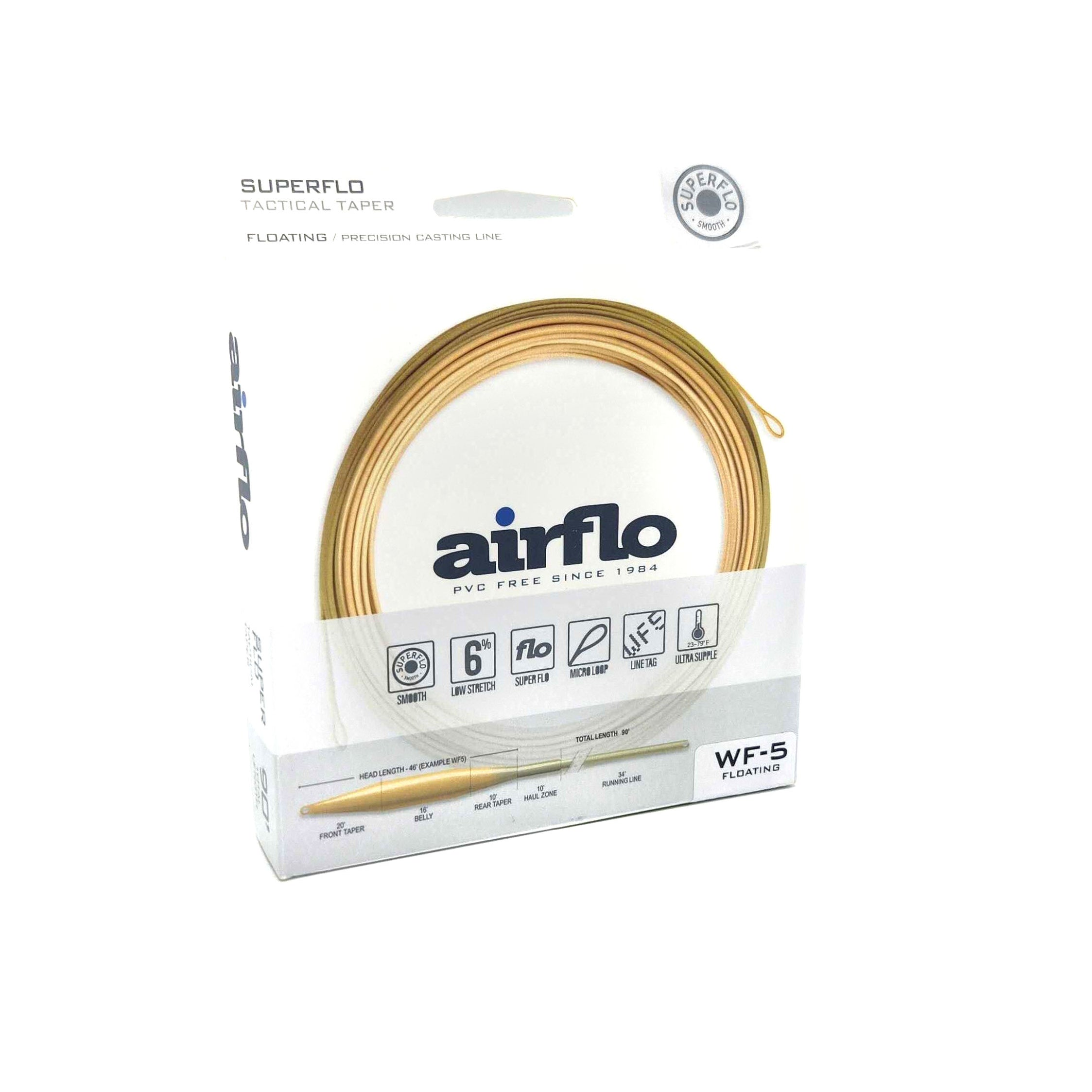 Línea Airflo Superflo Tactical Taper - Tienda pesca a mosca