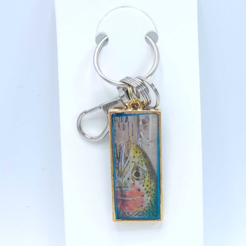 River Relics Upcycled Fly Box Keychains- By Blooming Thistle