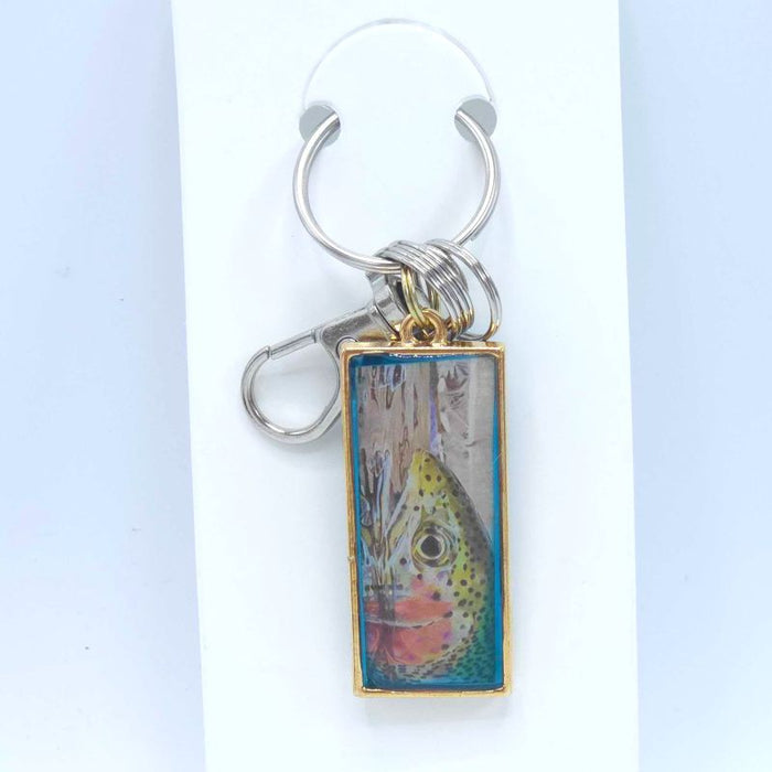 River Relics Upcycled Fly Box Keychains- By Blooming Thistle