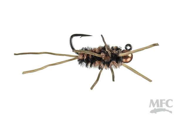Jig BH Girdle Bug - Tungsten - Montana Fly Co