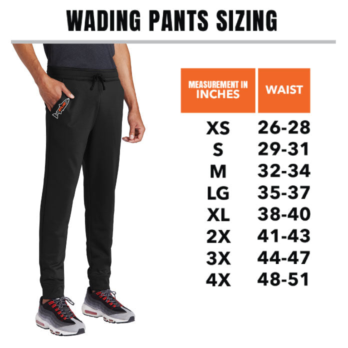 STLHD Men's North Fork Black Wading Pants