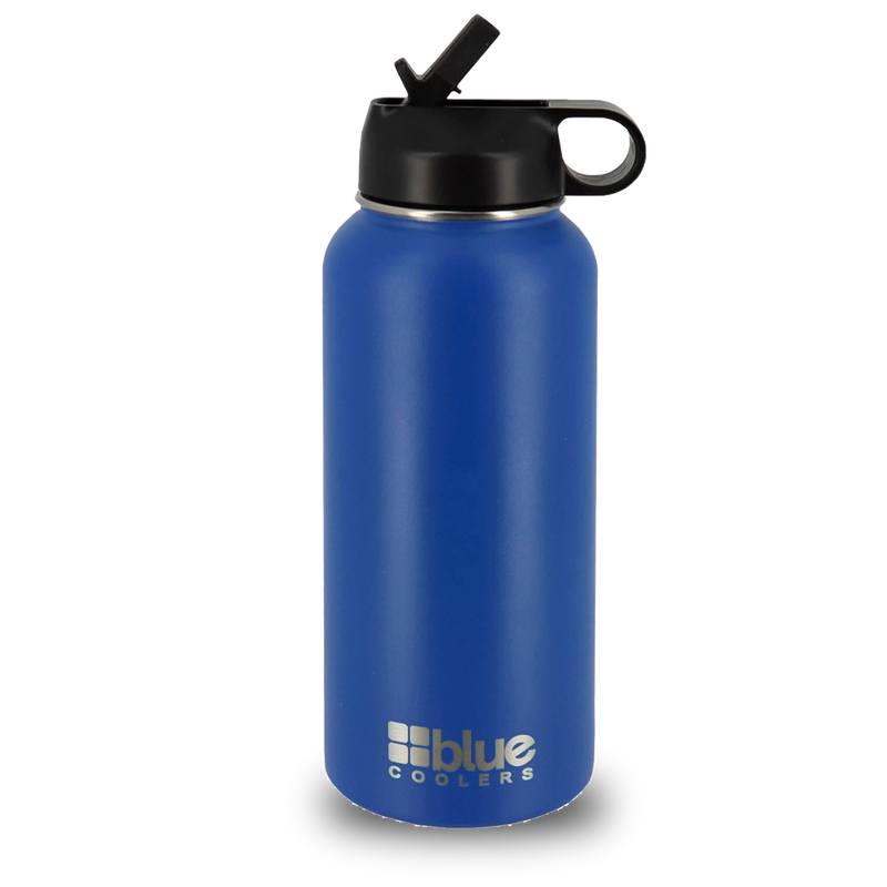 Drinkware - 32 oz. Steel Double-wall Vacuum Insulated Flask (Flip Top Lid)