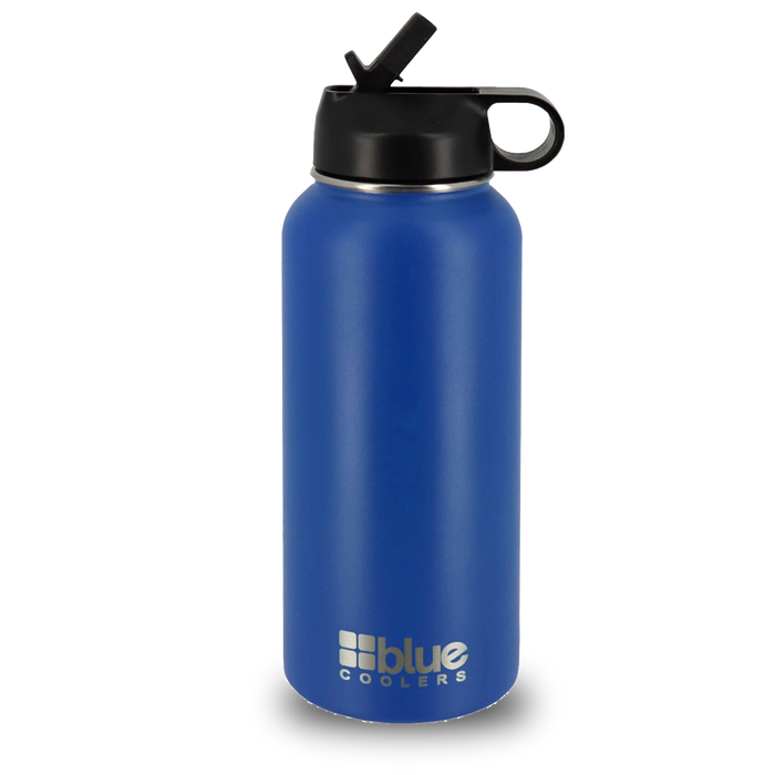 Drinkware - 32 oz. Steel Double-wall Vacuum Insulated Flask (Flip Top Lid)