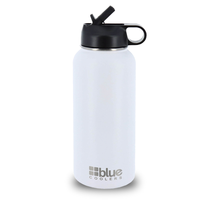 Drinkware - 32 oz. Steel Double-wall Vacuum Insulated Flask (Flip Top Lid)