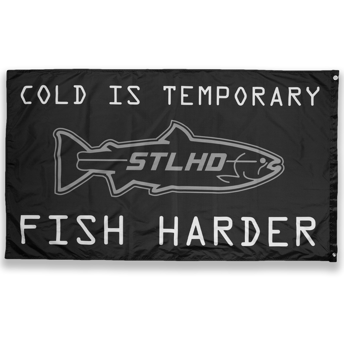 STLHD Fish Harder  3’ x 5’ Flag