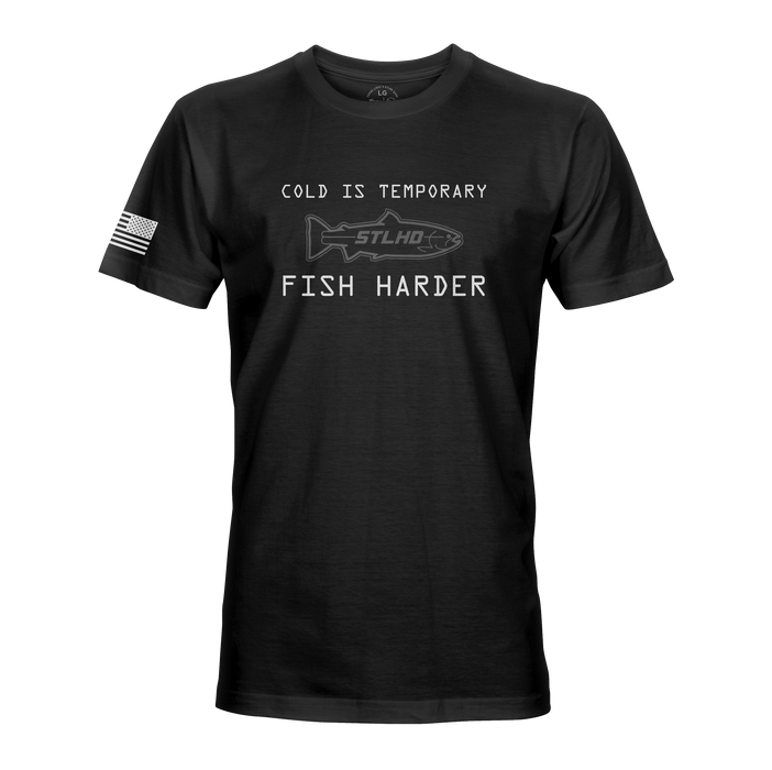 STLHD Fish Harder T-shirt
