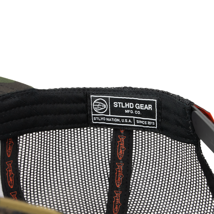 STLHD Camo Snapback Trucker Hat