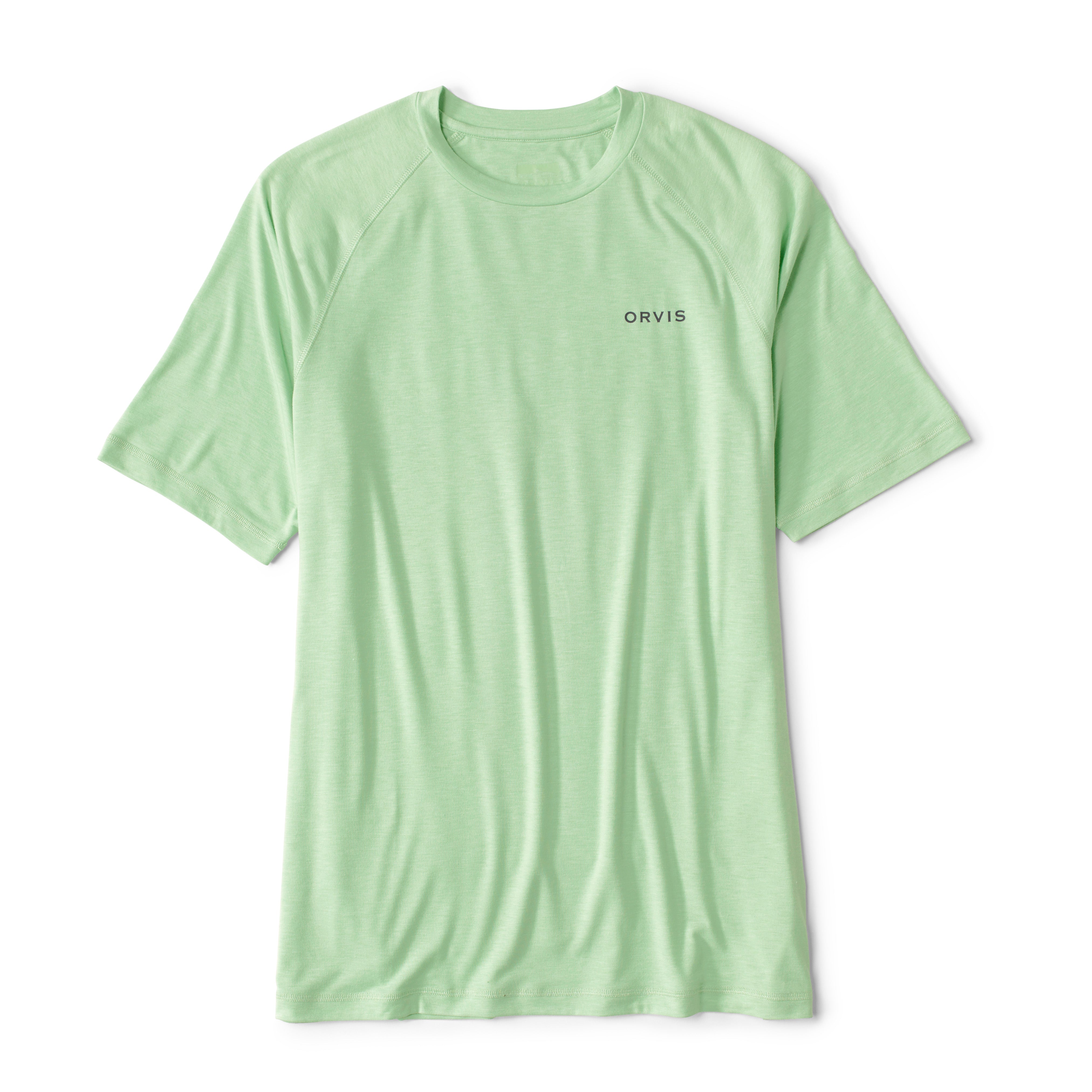 Reel Legends T-Shirt Mens Extra Large Green Freeline Short Sleeve Fishing