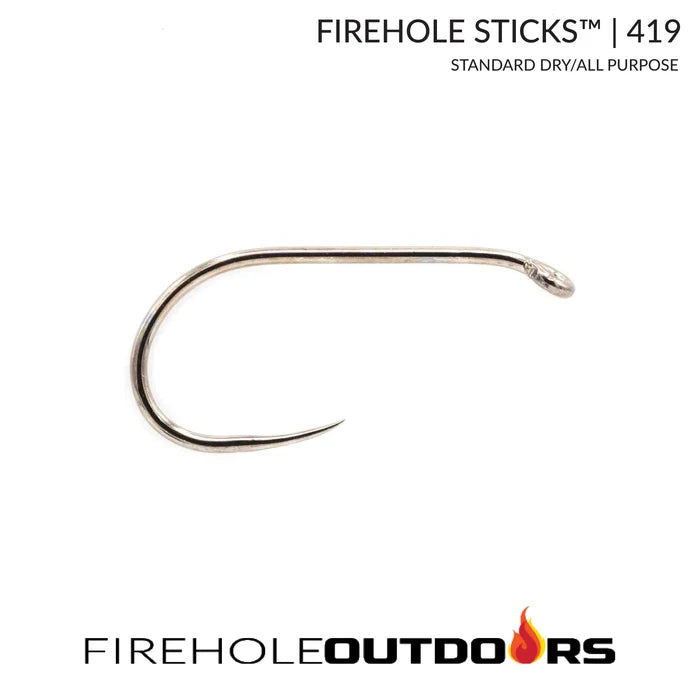 Firehole Sticks 419 Barbless Dry Fly Hook