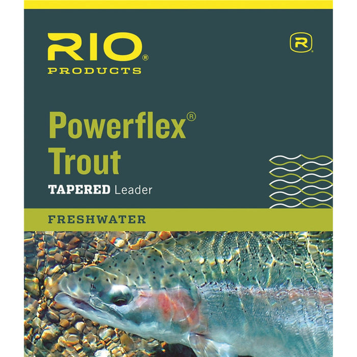 Rio Powerflex Trout Leader 9'--3 Pack