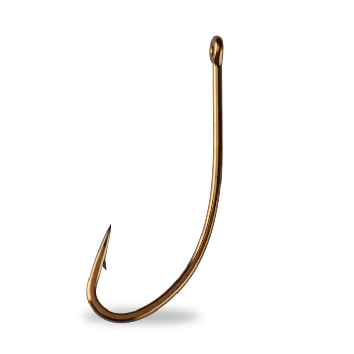 Mustad C53S Nymph/Dry Hook Long Curved 3XL - 25 Pack