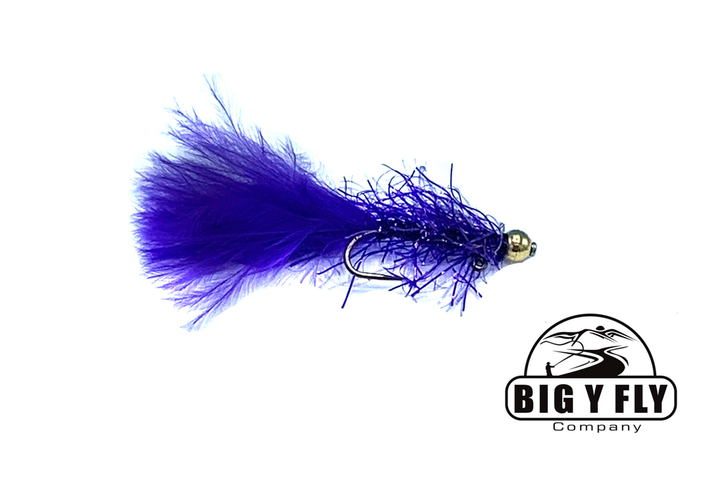 Balanced Leech Crystal Bugger (Barbless)