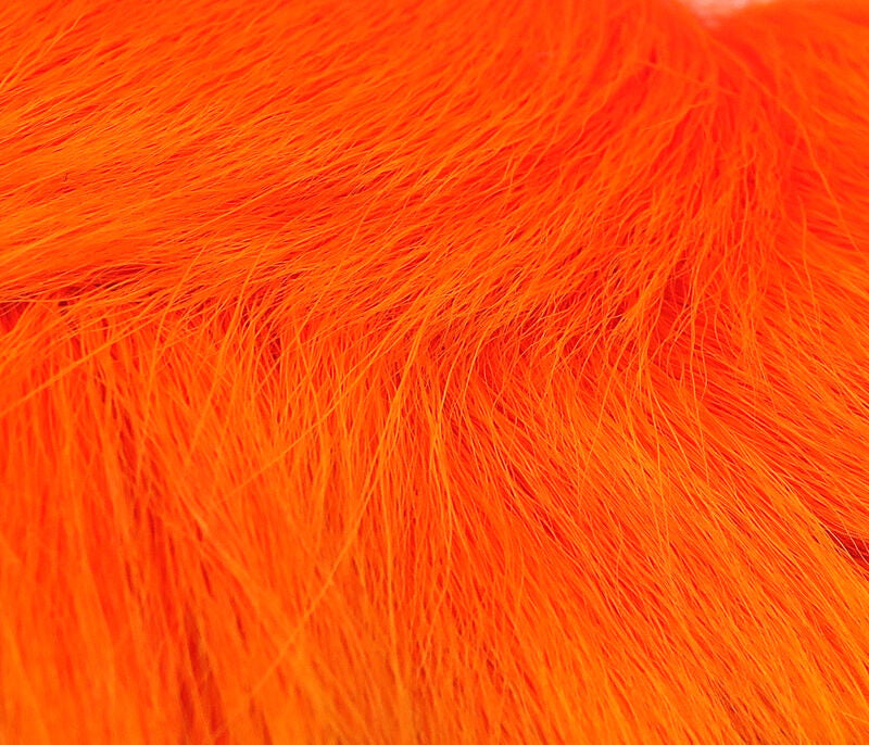 Deer Belly Hair Dyed From White--Hareline