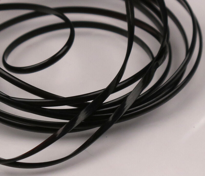 Half Round Rib (D Rib)--Hareline