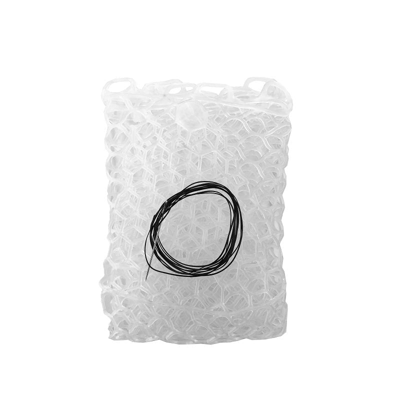 Fly Fishing Replacement Net, Lightweight Rubber Encrypted Mesh Soft Black  Replacement Fishing Net For Maintain 