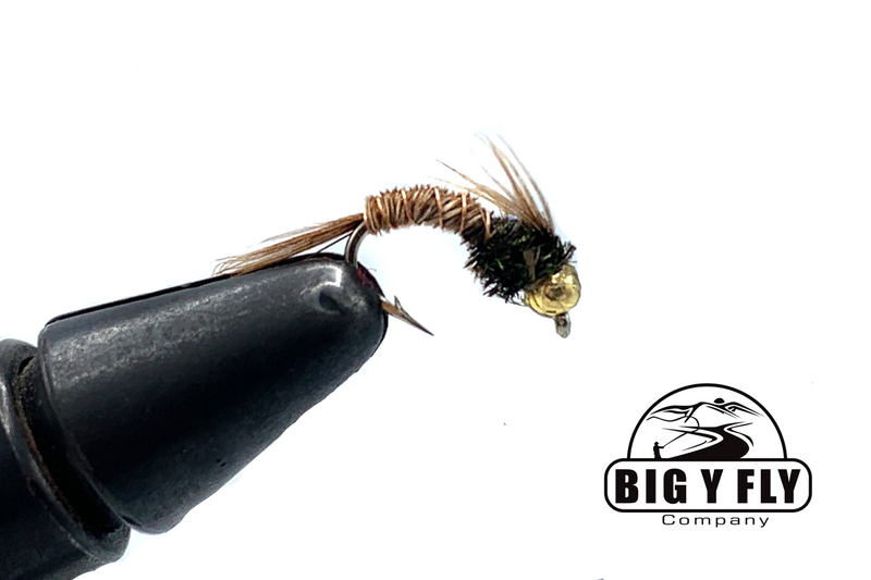 Flashback Pheasant Tail Curved Hook-Beadhead
