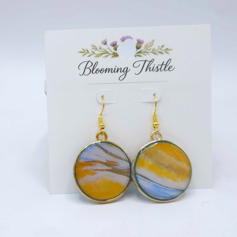River Relics Upcycled Fly Box Earrings - By Blooming Thistle