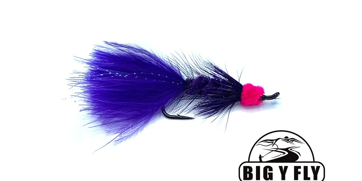 Steelhead Egg-Sucking Leech-Salmon/Steelhead Flies-BigYFlyCo.com