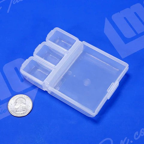 Meiho FB-8 - Scatola Porta Esche Trasparente, Leggera E Resistente Per Pesca - 2