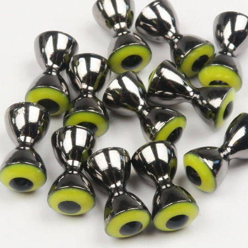 Fly Tying Materials - Fluorescent Chartreuse Painted Brass Fly Tying Materials - Fluorescent Chartreuse Painted Brass