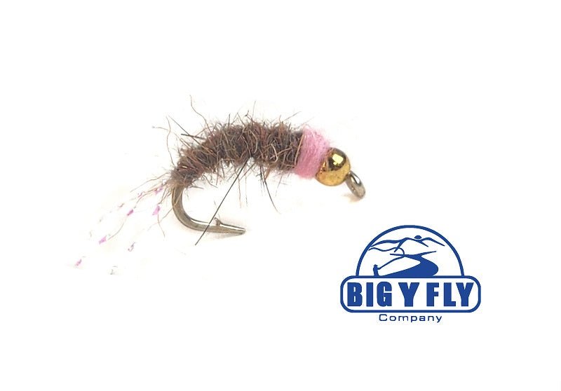 Pink Squirrel-Beadhead-Discount Trout Flies- — Big Y Fly Co